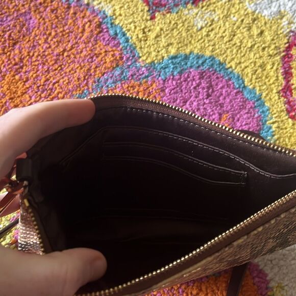 COACH Madison Kylie Crossbody in Python Embossed Leather - Picture 4 of 5